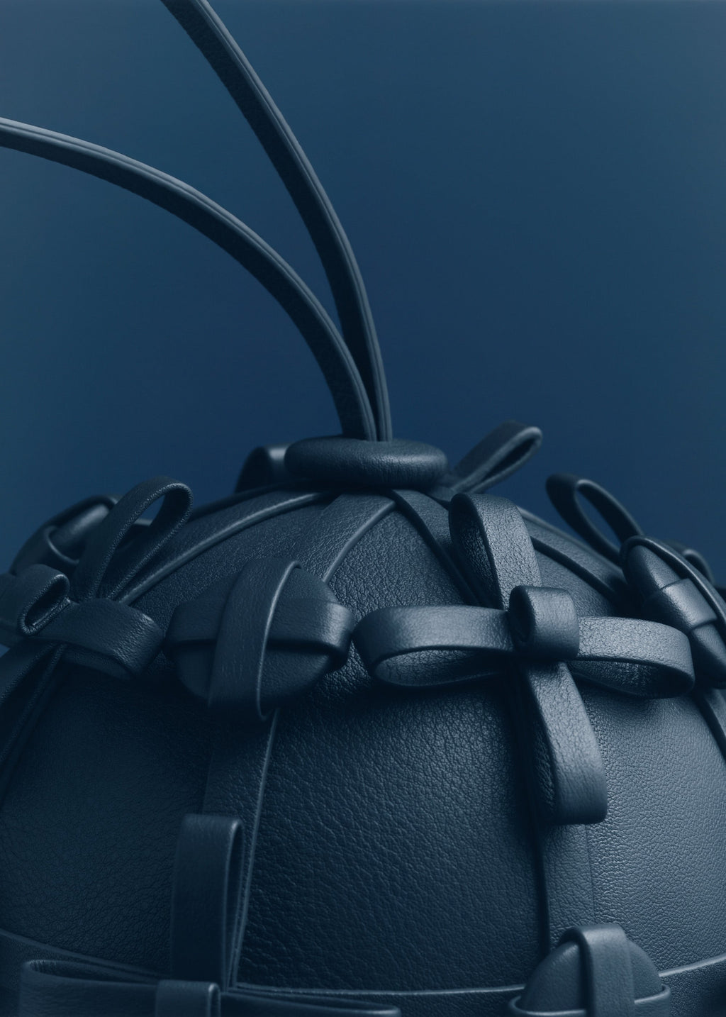 Button Bow Sphere - Ink